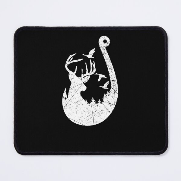 Item preview, Deer, duck and hook, hunting & fishing season designed and sold by Faty-Za.