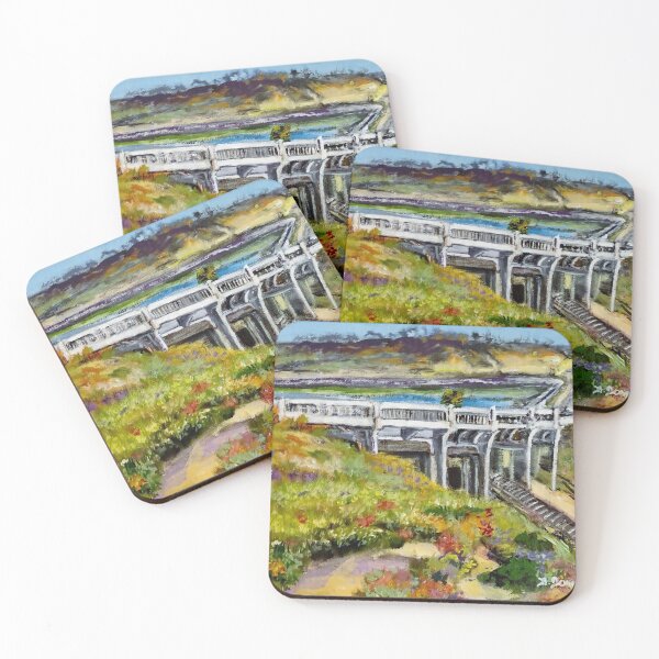 Item preview, Torrey Pines Bridge designed and sold by Teresa Dominici.