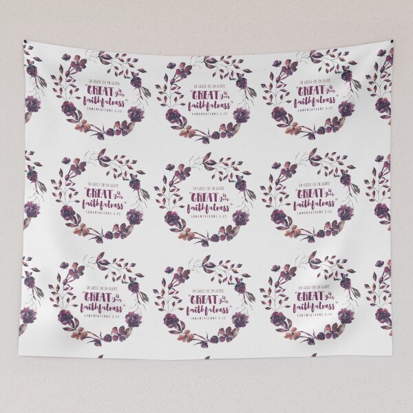 Item preview, Great is Your Faithfulness designed and sold by Cane & Abel Creations ..