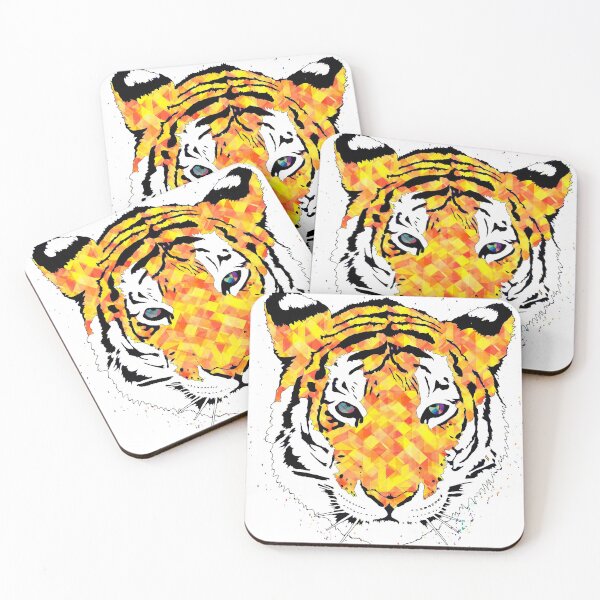 Item preview, Tigre abstracto designed and sold by 리나 .