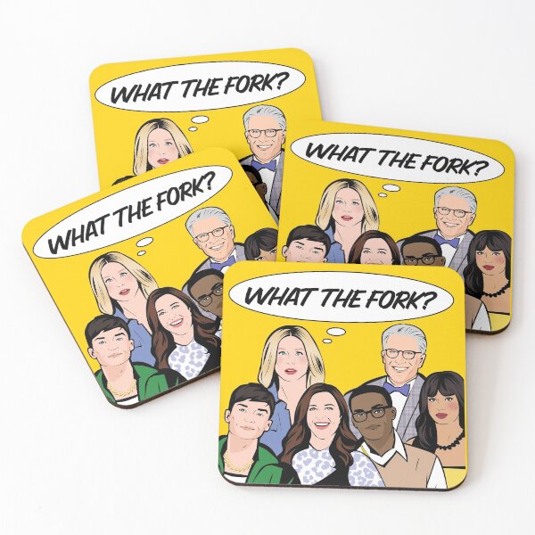 Item preview, The Good Place cast sticker designed and sold by Zummi.