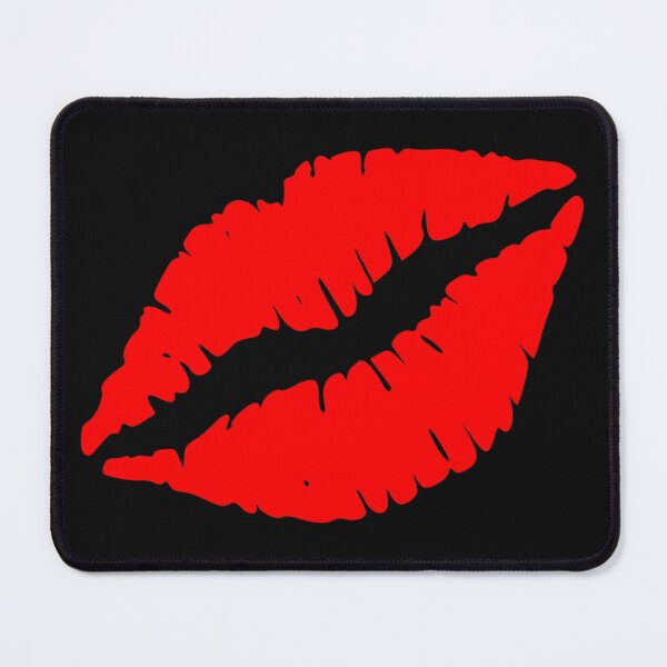 Item preview, Red Lips, lipstick, kiss, cartoon lips, mouth, designed and sold by Nostrathomas66.