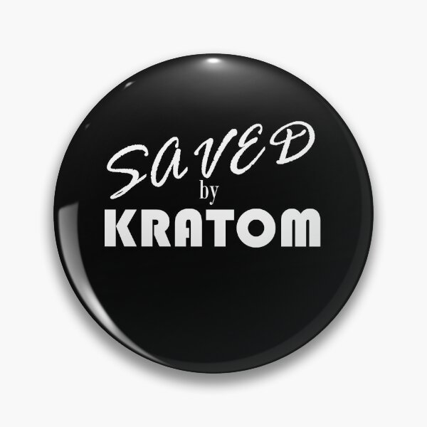 Item preview, Saved by Kratom - White Text designed and sold by MountMercantile.