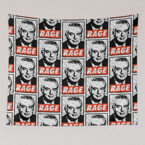 Item preview, Rage (Black Worn Look) designed and sold by politicalamity.
