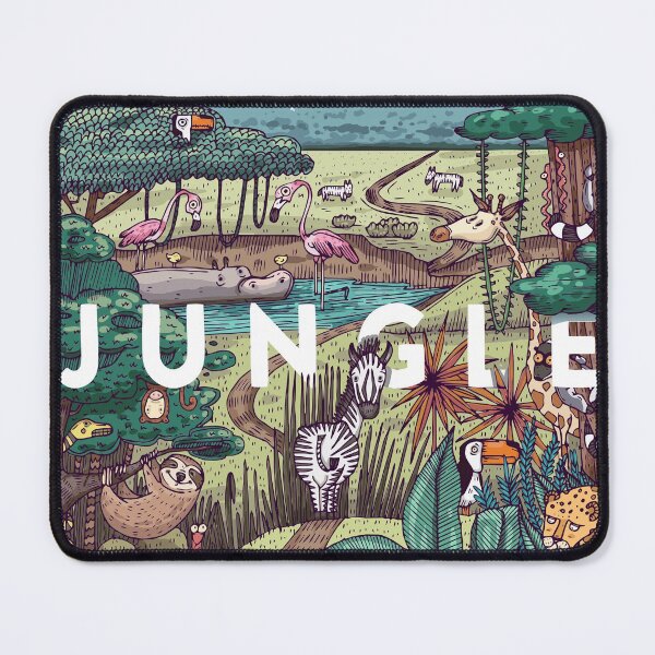 Item preview, Cute Cartoon Doodle Jungle Life designed and sold by Vector Scout Lab.
