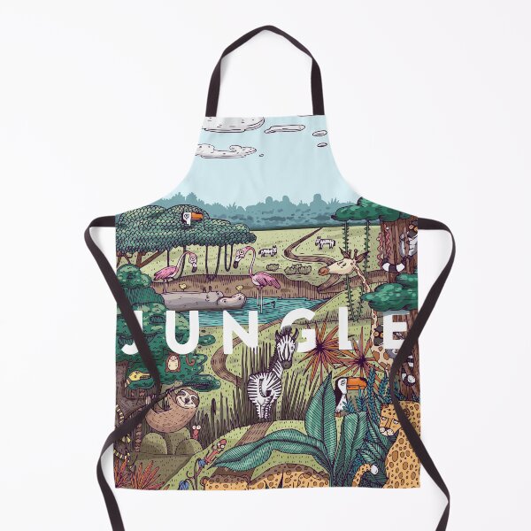 Item preview, Cute Cartoon Doodle Jungle Life designed and sold by Vector Scout Lab.