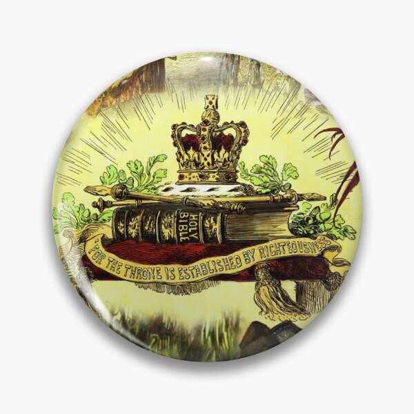 Item preview, For the throne is established by righteousness.  designed and sold by Pictures With A Message.