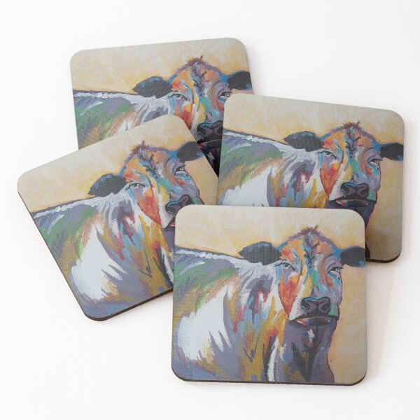 Item preview, Colorful Cow designed and sold by rebeccafaul.