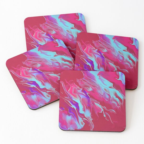 Item preview, Berry Nice acrylic abstract on canvas designed and sold by Color Splash Gallery.