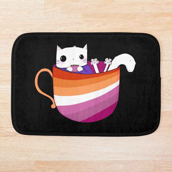 Item preview, Taza Gatito blanco en una puesta de sol designed and sold by MoonBuckets.