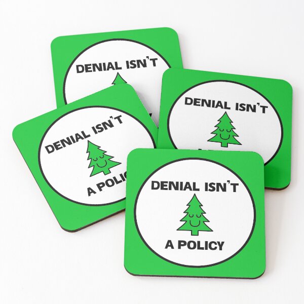 Item preview, Denial Isn't A Policy - Climate Change designed and sold by Picket Club.