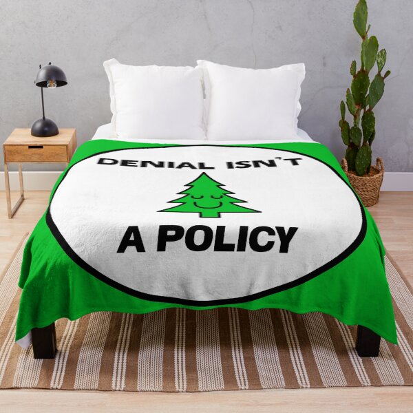 Item preview, Denial Isn't A Policy - Climate Change designed and sold by Picket Club.