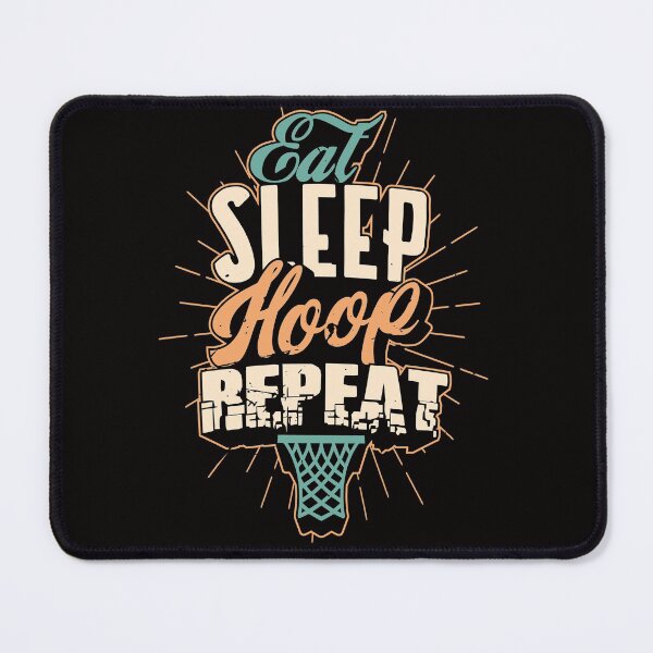 Item preview, Eat - Sleep - Hoop - Reapeat designed and sold by AYA-Design.