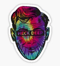 Neck Deep Tie-dye Sticker