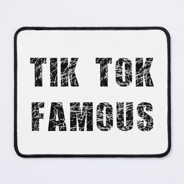 Item preview, Tik Tok Famous black grungy text designed and sold by Rabbitti.