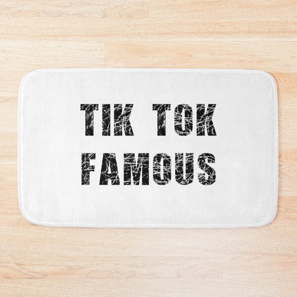 Item preview, Tik Tok Famous black grungy text designed and sold by Rabbitti.