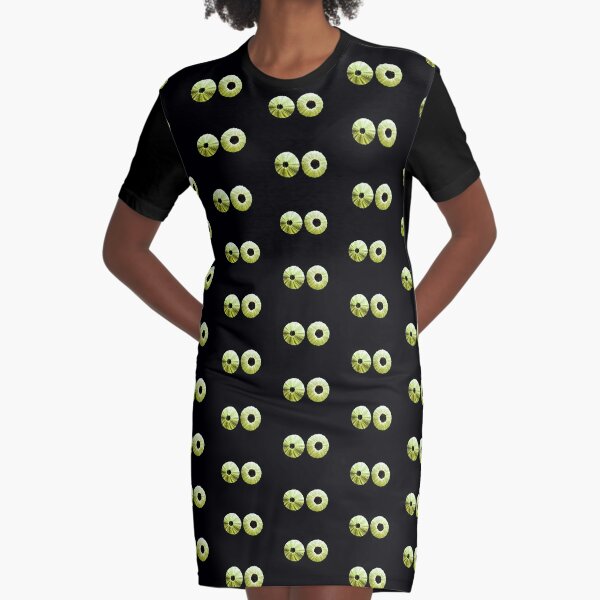 KALLONI LEBOS SEA-URCHIN Graphic T-Shirt Dress