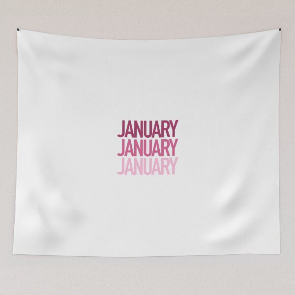 Item preview, January January January (shades of pink) designed and sold by blueboxx.
