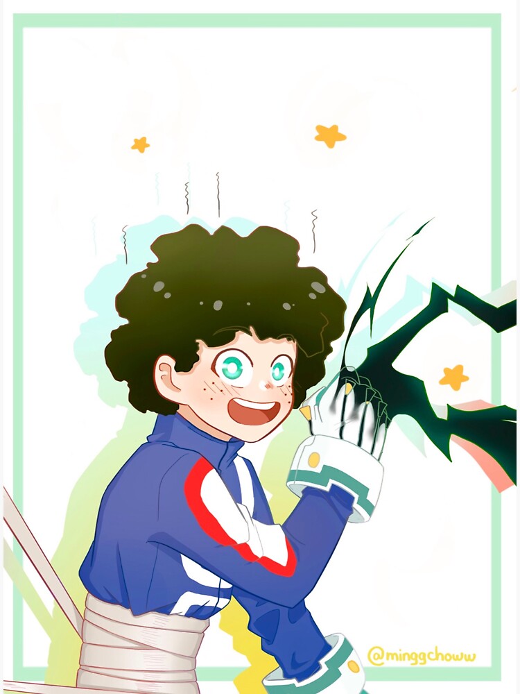 "Burnt Broccoli Deku" Sticker for Sale by minggchoww Redbubble