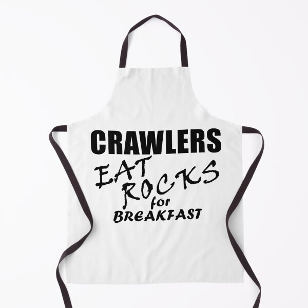 Item preview, Crawlers Eat Rocks For Breakfast - Black Text designed and sold by MountMercantile.