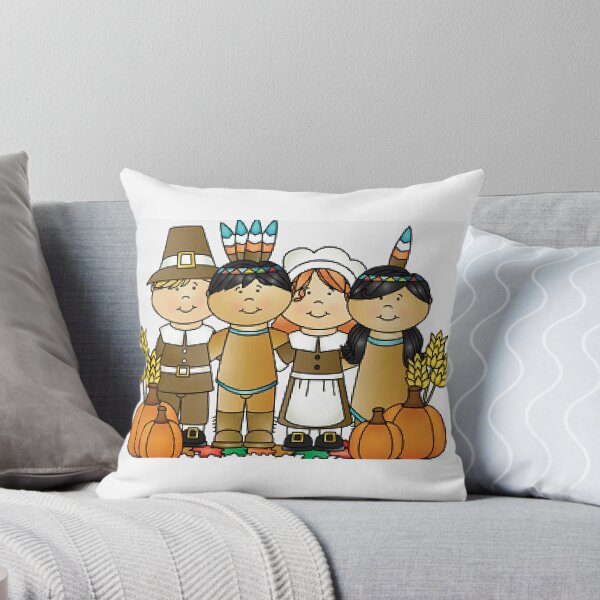 Item preview, Thanksgiving Family Pilgrims and Indians  T-Shirt, Hoodie and Sweatshirt designed and sold by lduke47.