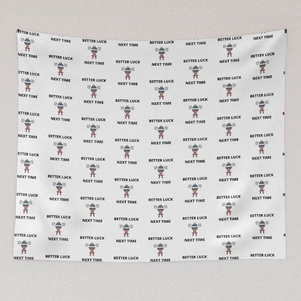 Item preview, Funny Better Luck Next Time BBQ Grill Apron designed and sold by MimsTees.