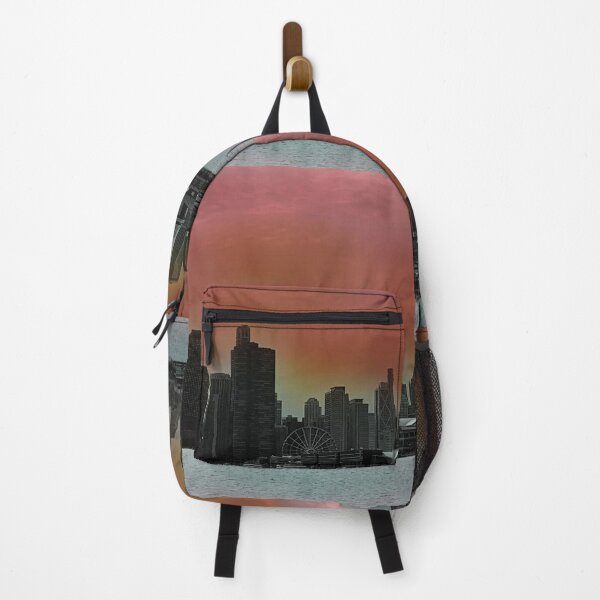 Item preview, Colorized Chicago Skyline designed and sold by Darby Sauer.