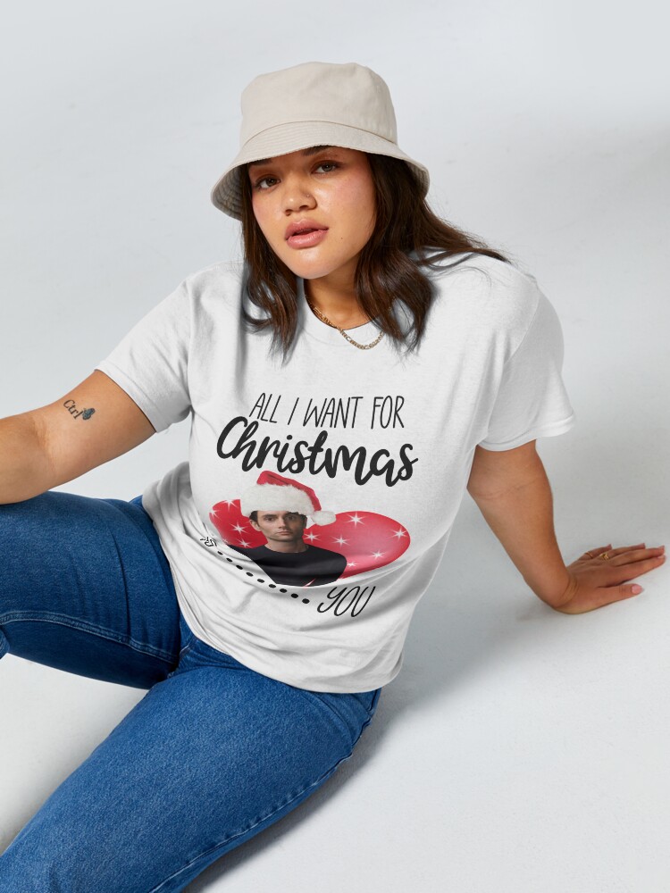 Discover Funny Christmas Xmas you glass box Joe Goldberg  T-Shirt