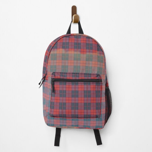 Item preview, Mod Bleached Plaid Red Blue Purple Orange designed and sold by jocelynsart.