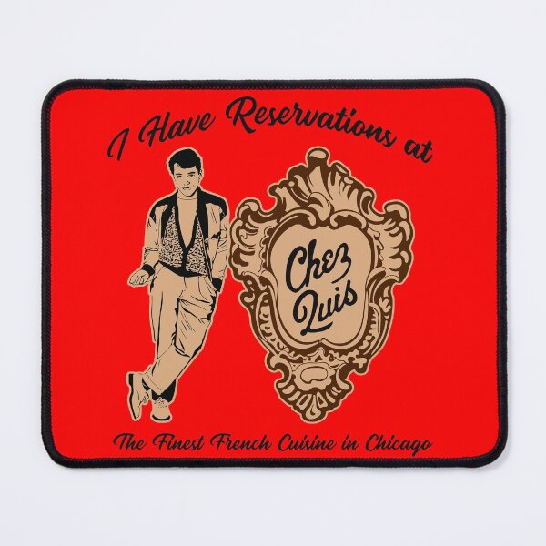Item preview, Chez Quis Save Ferris Bueller 1986 designed and sold by Alema Art.