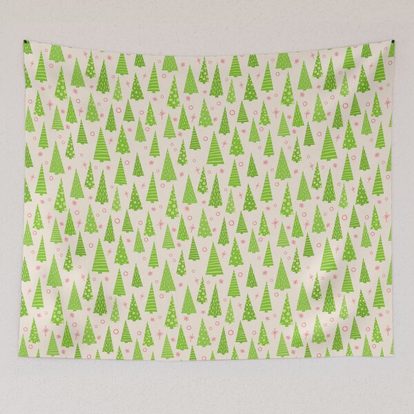 Item preview, Mixed Christmas Trees Seamless Pattern. Primitive Christmas Trees designed and sold by silviaol.
