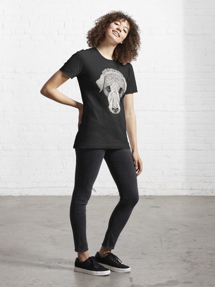Alternate view of Vintage Dog Face Essential T-Shirt