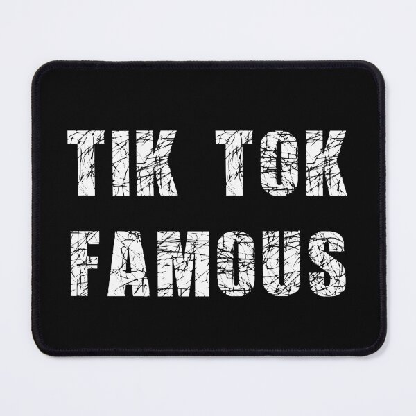 Item preview, Tik Tok Famous white grungy text designed and sold by Rabbitti.
