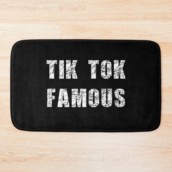 Item preview, Tik Tok Famous white grungy text designed and sold by Rabbitti.