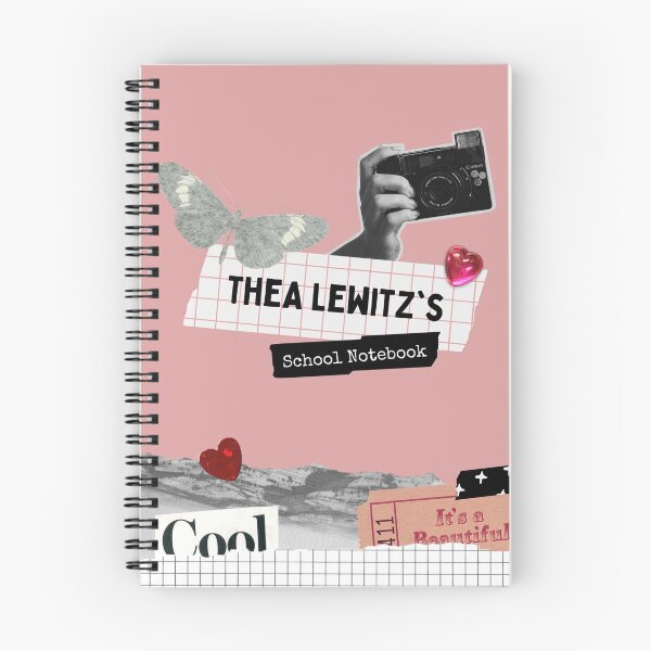 Item preview, Thea Lewitz's School Notebook designed and sold by Alicia Sullivan.