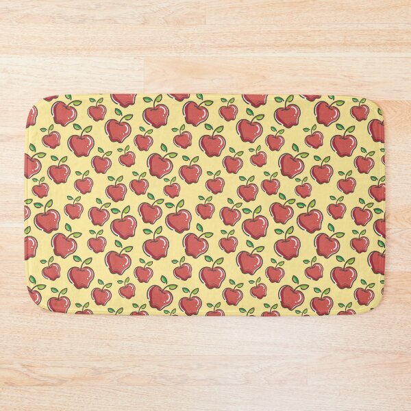 Item preview, Abstract Red Apples Seamless Pattern. Juicy Ripe Pastel Red Apples Collage designed and sold by silviaol.