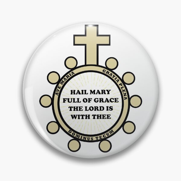 Item preview, Ave Maria Gratia Plena - Rosary Ring designed and sold by molamode.