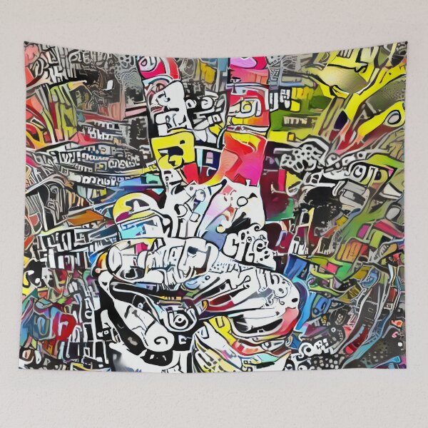 Item preview, Peace Streets Sticker Bomb designed and sold by Brendan Arthur Ring.