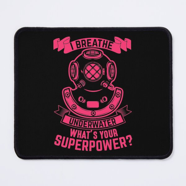 Item preview, I Breathe Underwater What's Your Superpower designed and sold by SewnMemories.