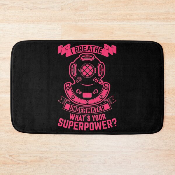 Item preview, I Breathe Underwater What's Your Superpower designed and sold by SewnMemories.