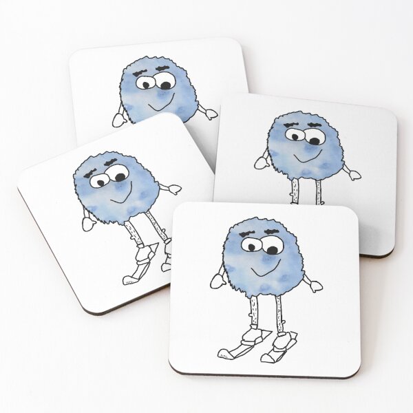 Artikelvorschau, Dieses blaue Monster liebt Skifahren! entworfen und verkauft von HFGjewels.