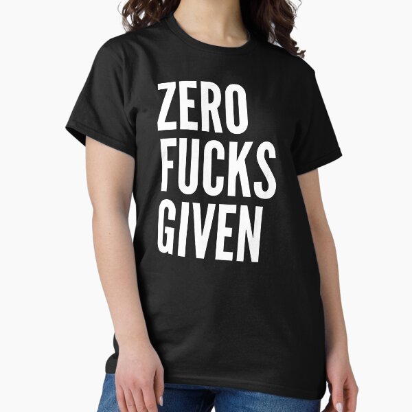 Artikel-Vorschau von Null Fucks gegeben. Lustiges schwörendes NSFW-Sprichwort., designt und verkauft von That Cheeky Tee.