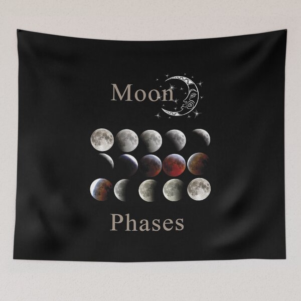 Item preview, Moon Phases  designed and sold by ColorfulMystic.