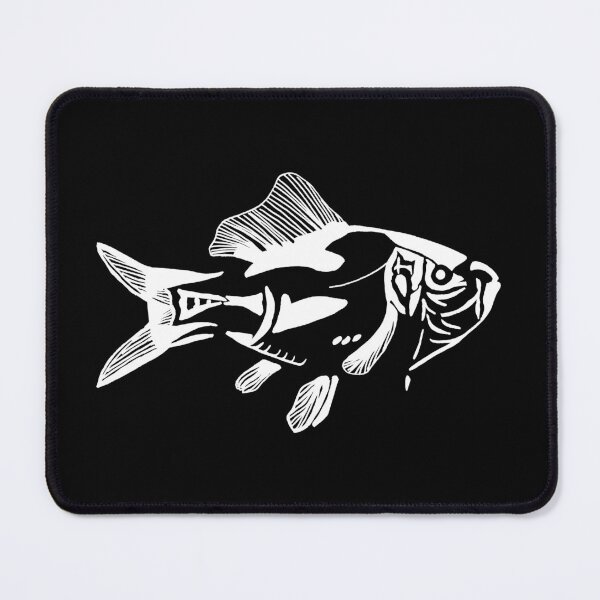 Aperçu de l'œuvre Poisson (blanc) créée et vendue par Alea Teeters.