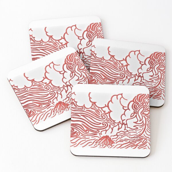 Item preview, BURNING ILLUSTRATION designed and sold by longlivcurio.