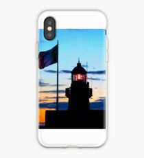 Lighthouse at Dusk, Dublin Bay iPhone Case