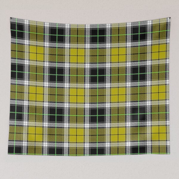 Item preview,   yellow BLACK plaid, plaid, pajama plaid designed and sold by Nostrathomas66.