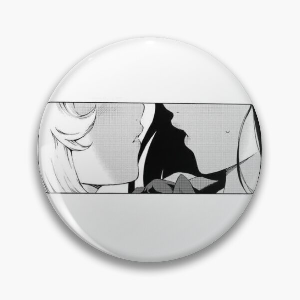Item preview, Lesbian anime kiss designed and sold by candiekain.