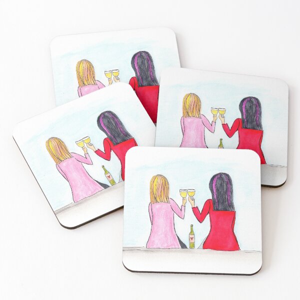 Item preview, Cheers to friendship designed and sold by Mahli's  Artful Whimsy.