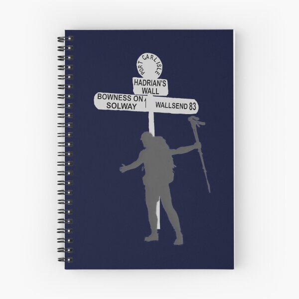 Item preview, Hadrian's Wall signpost walking challenge designed and sold by cycleexplorers.
